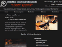 Tablet Screenshot of disegnocontemp.com.ar